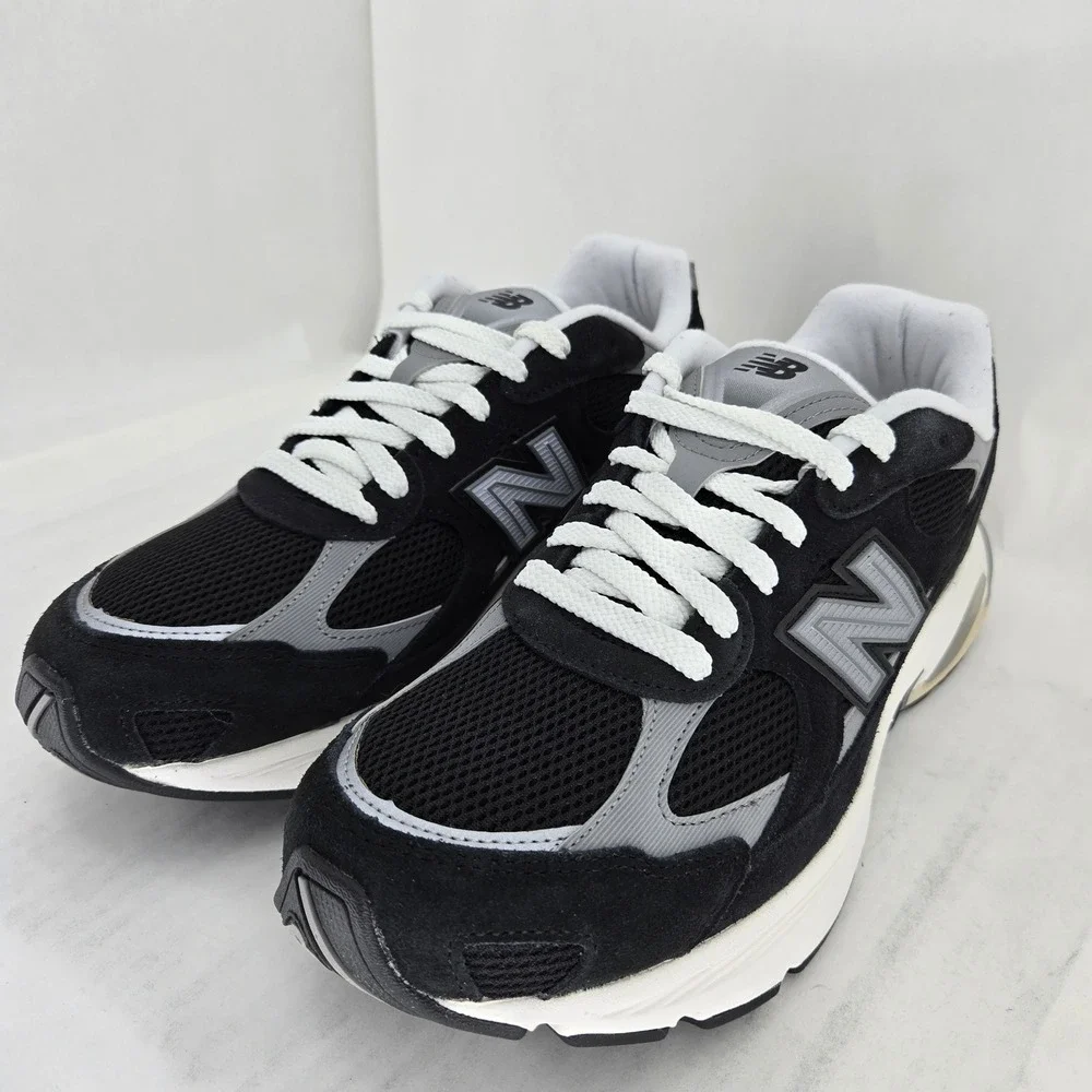 New Balance 2010 Black Grey Suede Mesh Sneakers U2010892 Mens 11.5 Womens 13